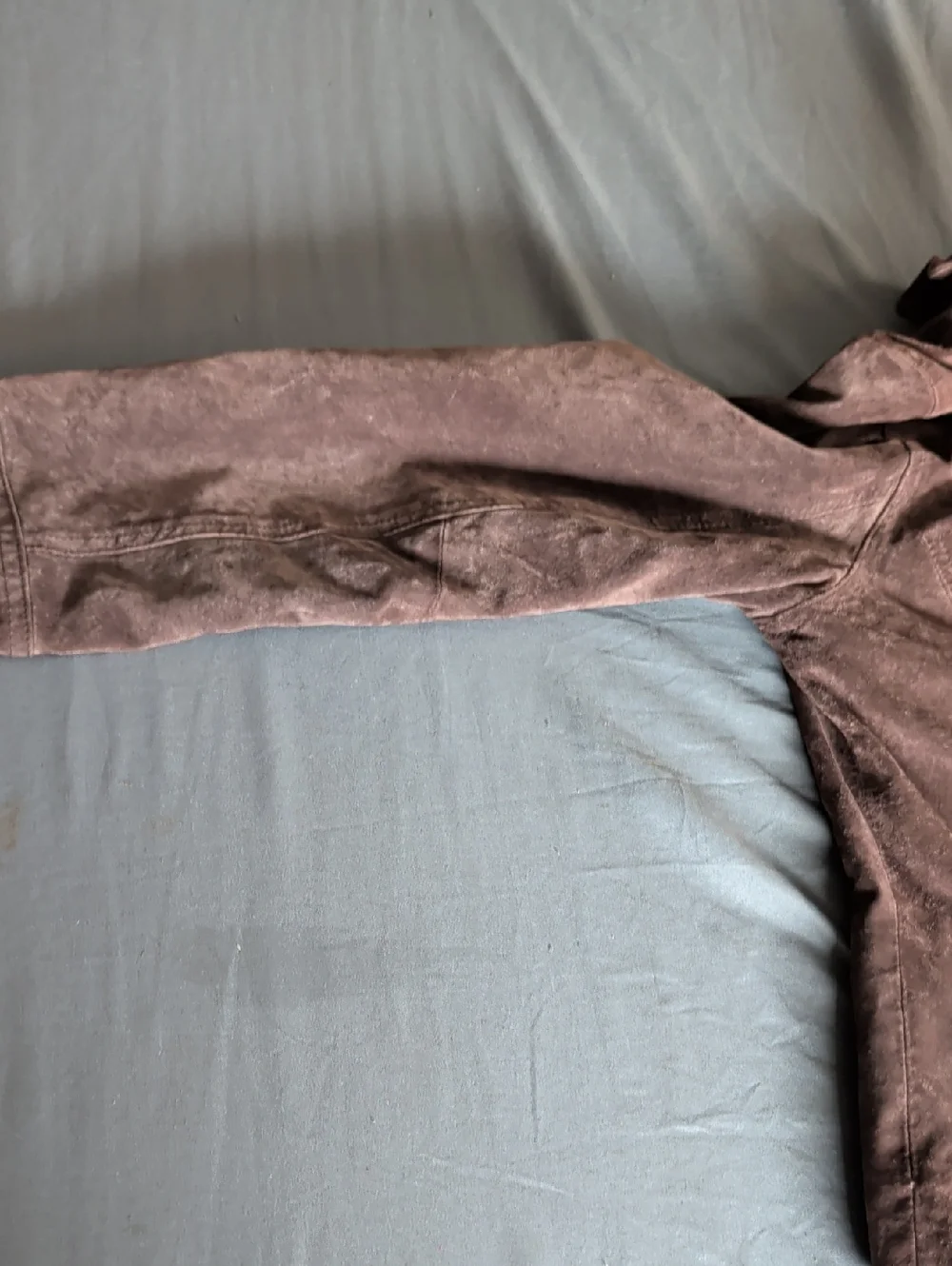 Women’s Brown Leather Jacket I. E. Relaxed - Picture 9 of 9